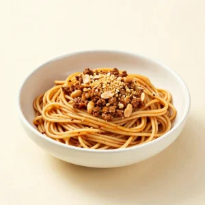 Spicy Sesame Dan Dan Noodles